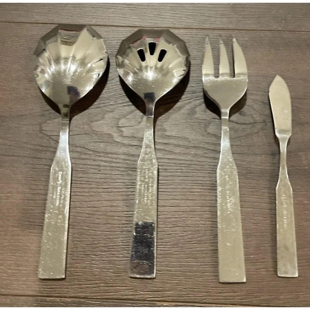 Towle Southwest Stainless Flatware Serving Spoons Fork Butter Knife Supreme 18/8